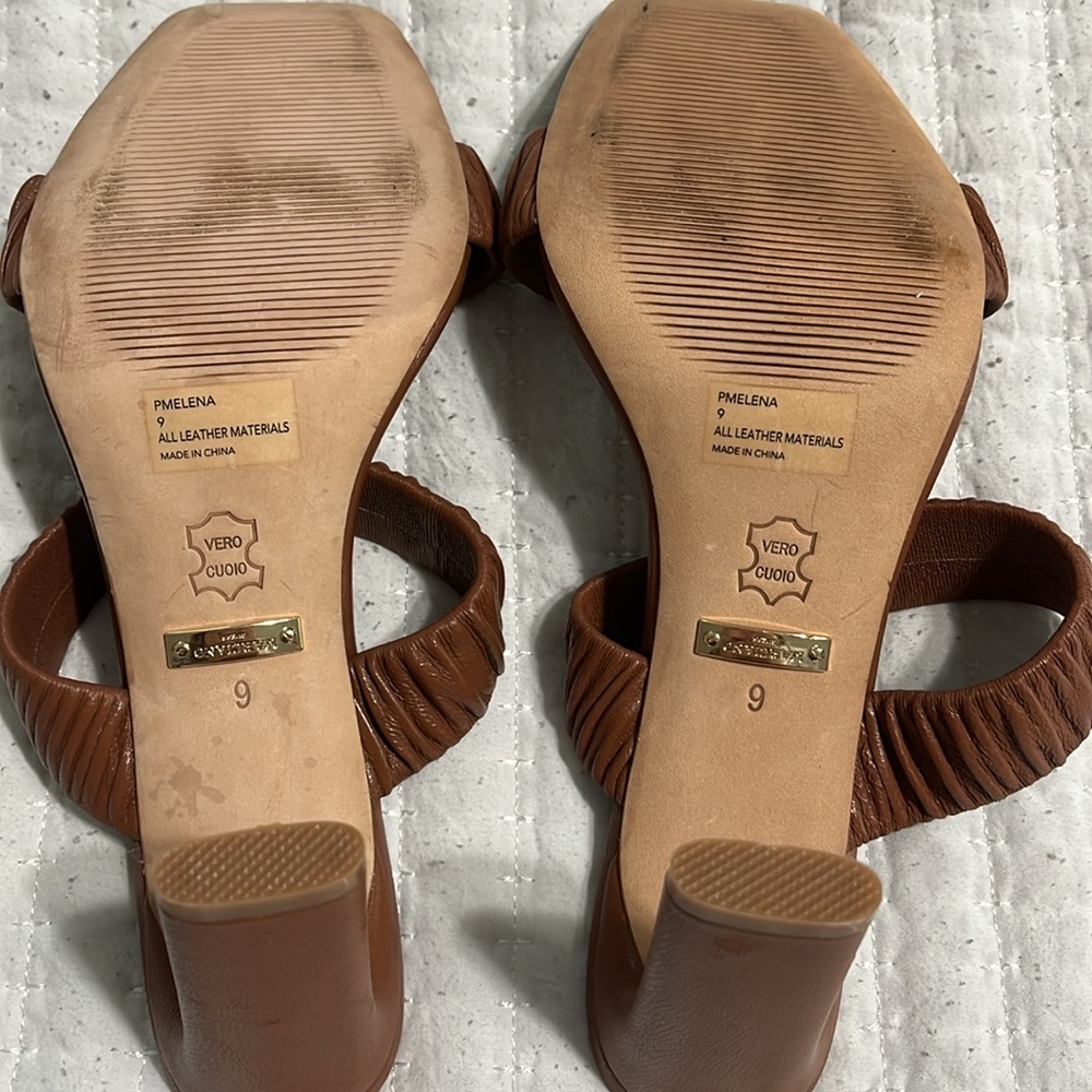 Guess by Marciano Brown Fringe Sandals - Picture 4 of 4